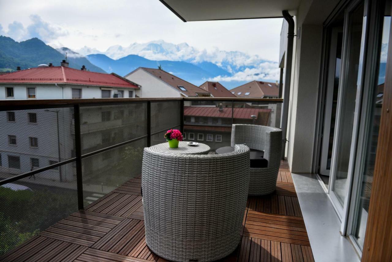 Appartement Au Pied Du Mont-Blanc ! Sallanches Buitenkant foto